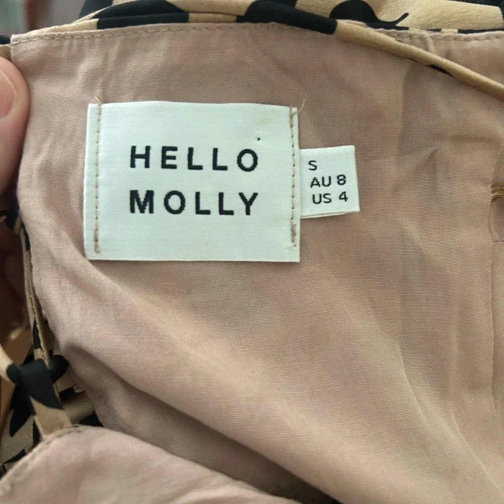 Hello Molly Leopard Print Slip Midi Dress - Picture 8 of 8